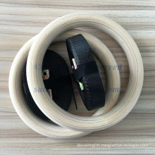 Wholesale 236*28mm Beech Crossfit Wooden Gym Ring